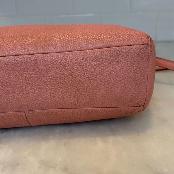 Coach Bag Purse Handbag Crossbody Leather Prairie Pebbled Convertible Satchel - Picture 8 of 16